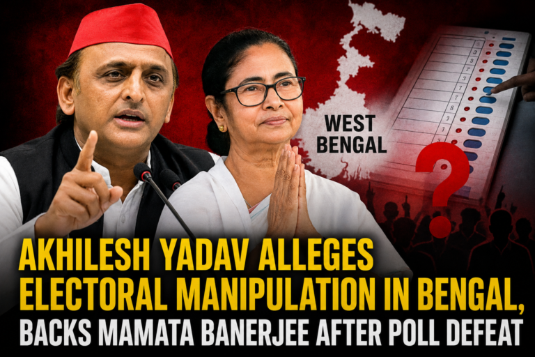Akhilesh Yadav Alleges Electoral Manipulation in Bengal