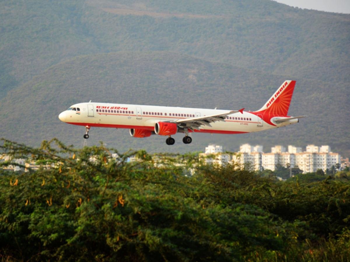 An Air India flight traveling from Delhi to Bengaluru Kempe Gowda International Airport experienced a tail strike while landing