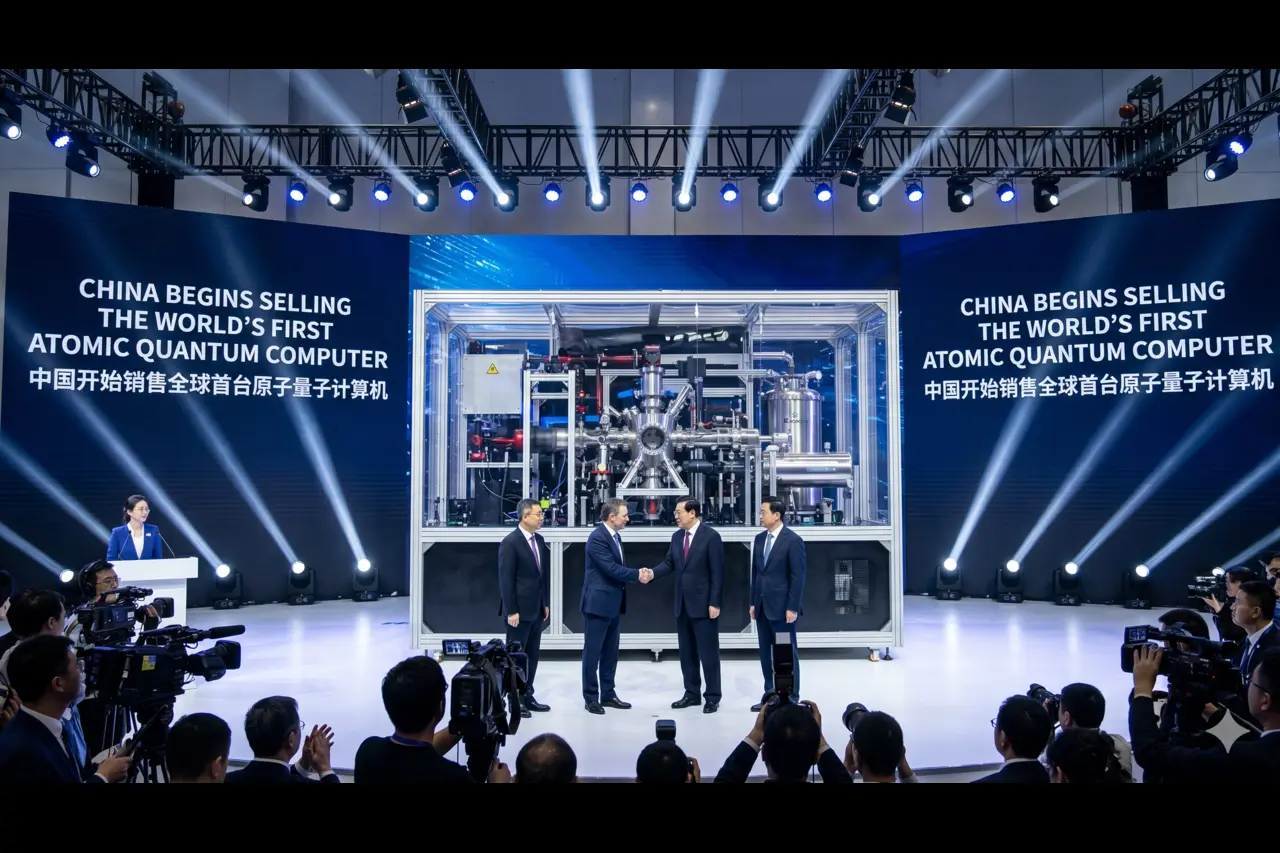 China Begins Selling the Worlds Fiest atomic Quantum Computer