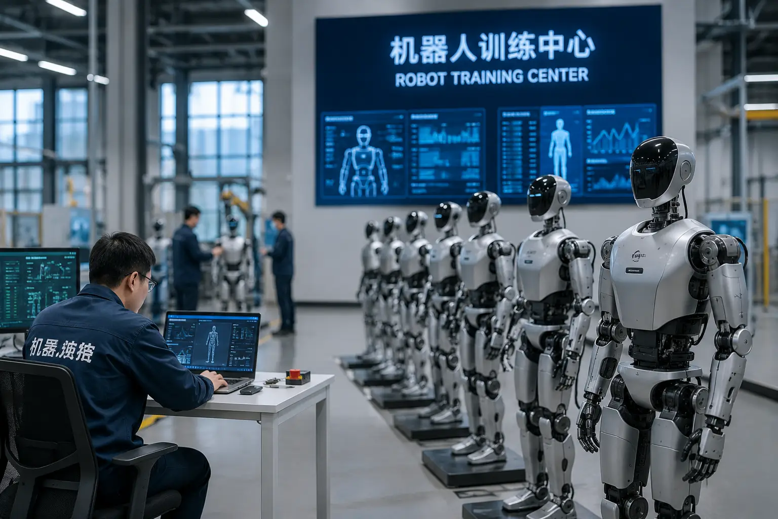 How China Is Training Robots to Prepare Them for Future Workforce Jobs