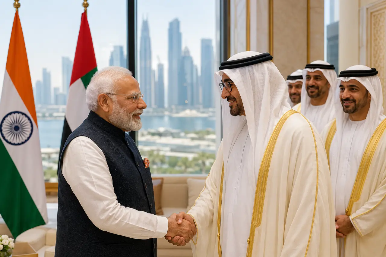 How India And UAWE Building Energy Corridor