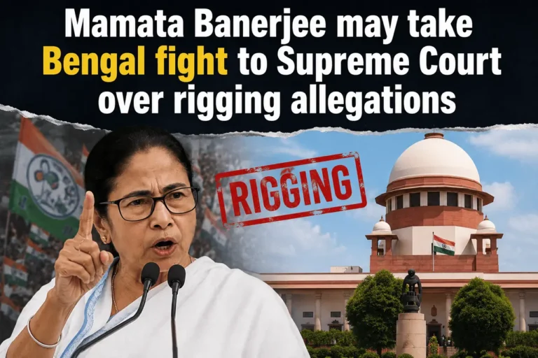 Mamata Banerjee May Approach Supreme Court Amid Bengal Poll Rigging Claims