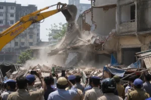 Mumbai Demolition Drive Sparks Panic Illegal Structures Face Massive Bulldozer Action