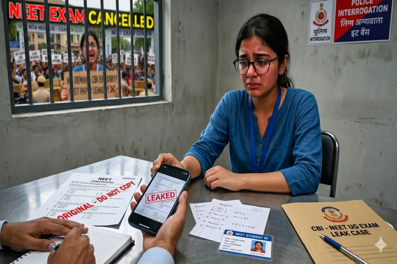 Neet exam cancelled after paper leak_investigation Report