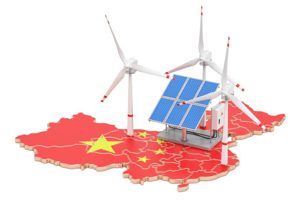 Solar Power Generation Device in Space Across China Country