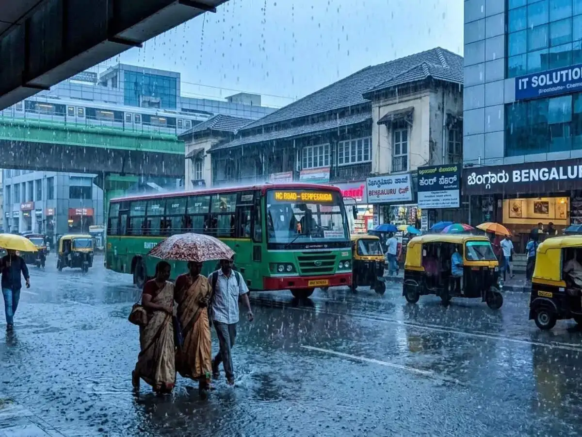 Weather Bangalore Intense heat eases as rains bring relief IMD advisory issued, Belagavi flooding reported - The Economic Times