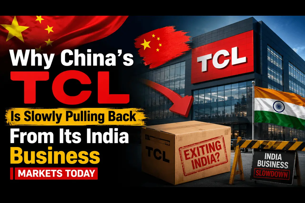 Why China’s TCL Is Slowly Pulling Back From Its India Business | Markets Today.