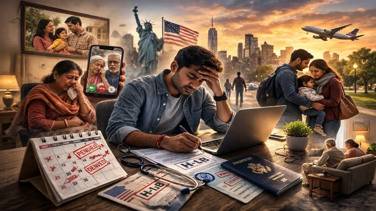 ‘They can’t visit home for years’ Doctor explains stress faced by Indians stuck in US visa limbo