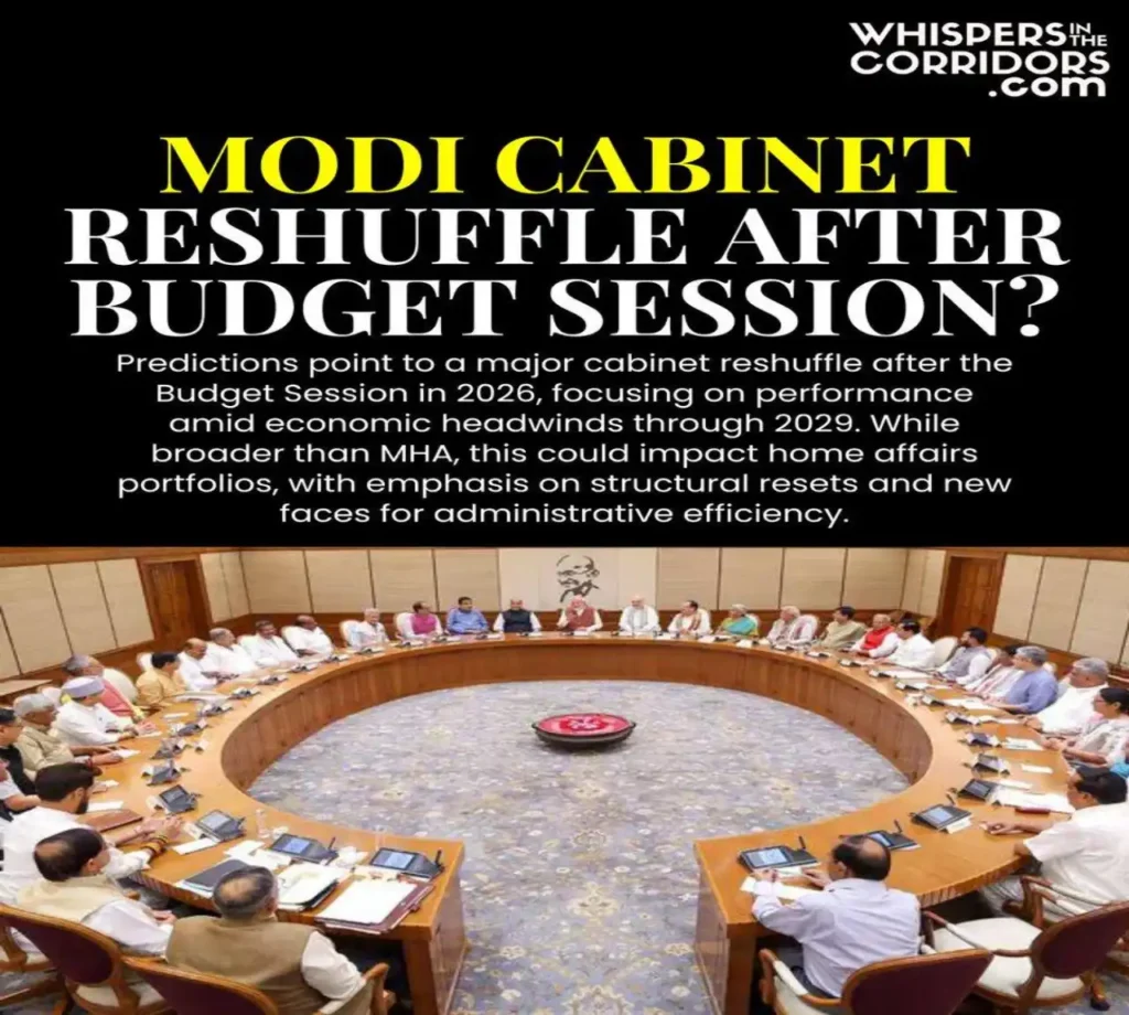 Modi New Cabinet Reshuffle After Budget Sessiom