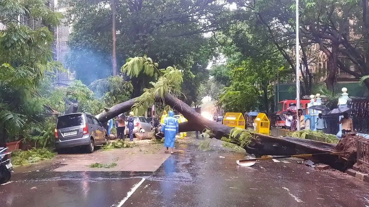 Mumbai often experiences heavy rainfall during the monsoon