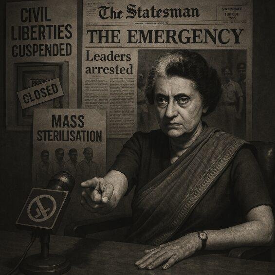 PM Modi Describes the Emergency Period as a Dark Chapter That Severely Undermined Indian Democracy