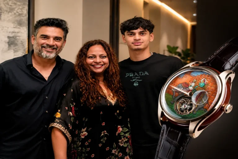 R madhavan wife and son1