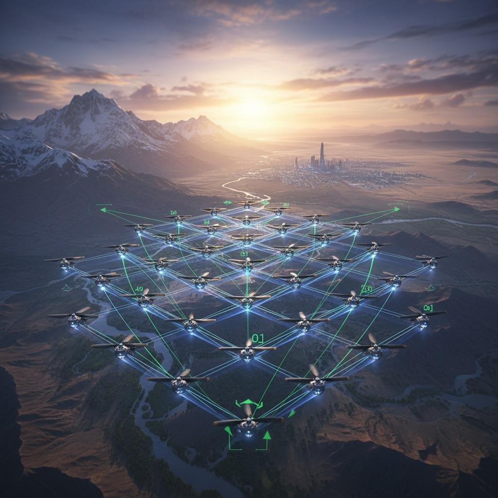 Swarm Coordination Redefines Drone Teamwork Efficiency