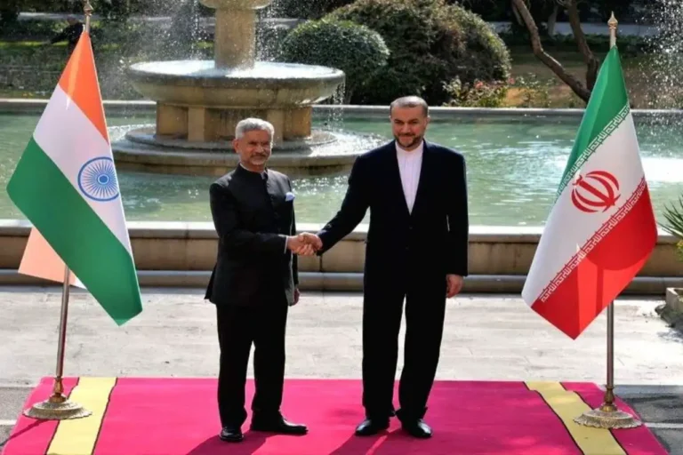 Tehran External Affairs Minister S Jaishankar with Minister of Foreign Affairs of Iran ...