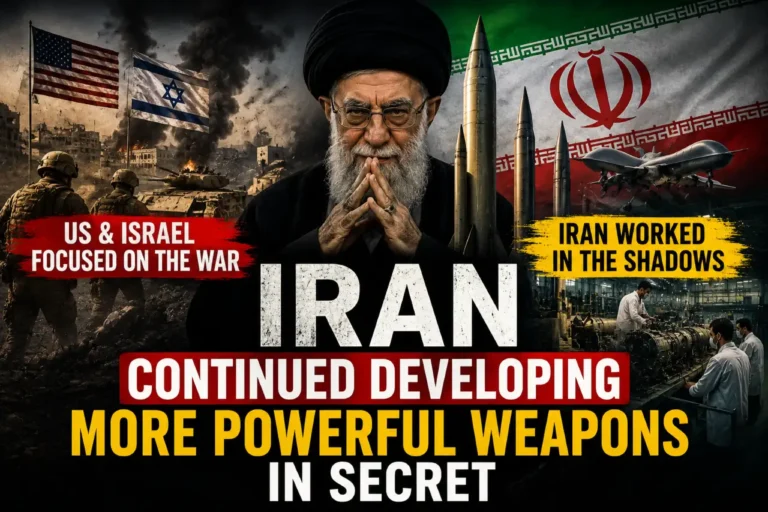 While the US and Israel Were Focused on the War, Iran Reportedly Continued Developing More Powerful Weapons in Secret.