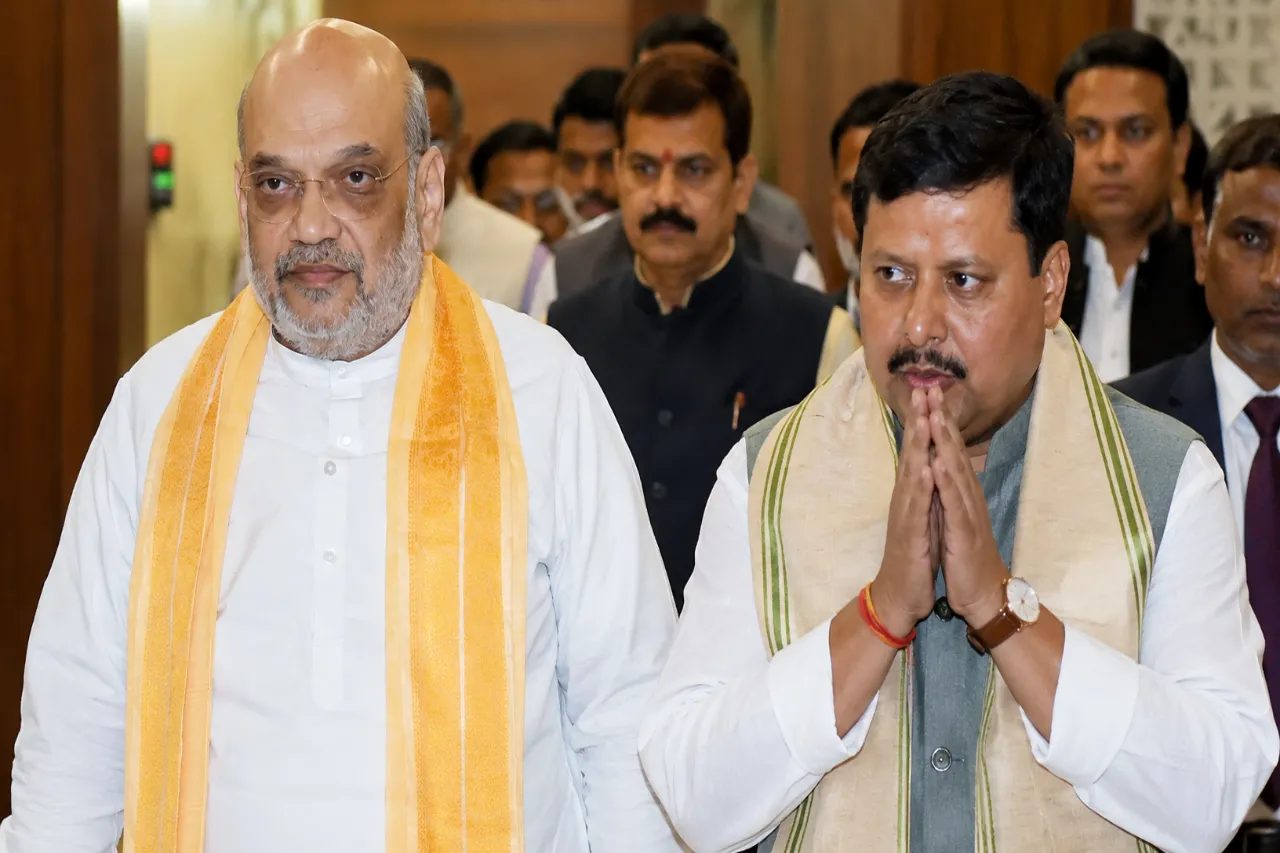 Nitin Naveen Holds Lengthy Meeting With Amit Shah