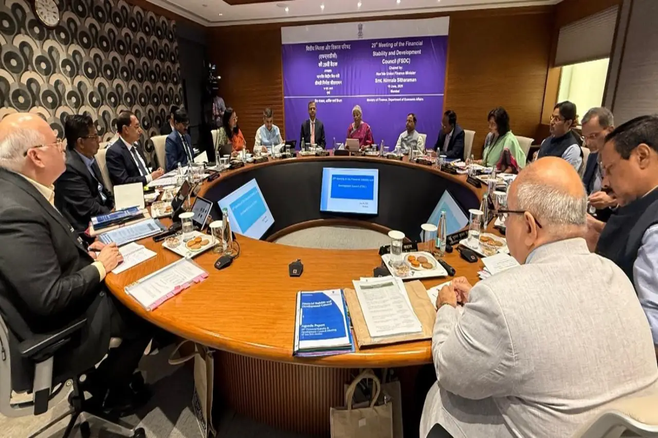 Union Minister For Finance And Corporate Affairs Chairs 29th Meeting